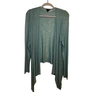 Torrid Sage Green Waterfall Cardigan Sz 1